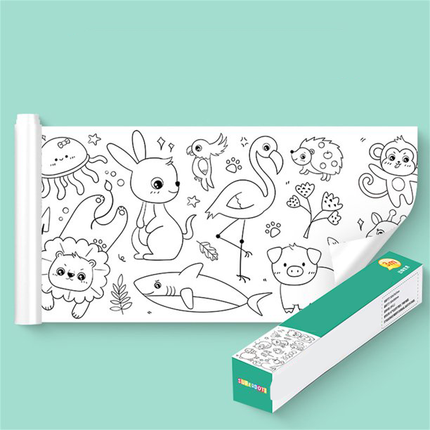 Rollo de dibujo para niños: ¡Libera la creatividad sin límites!