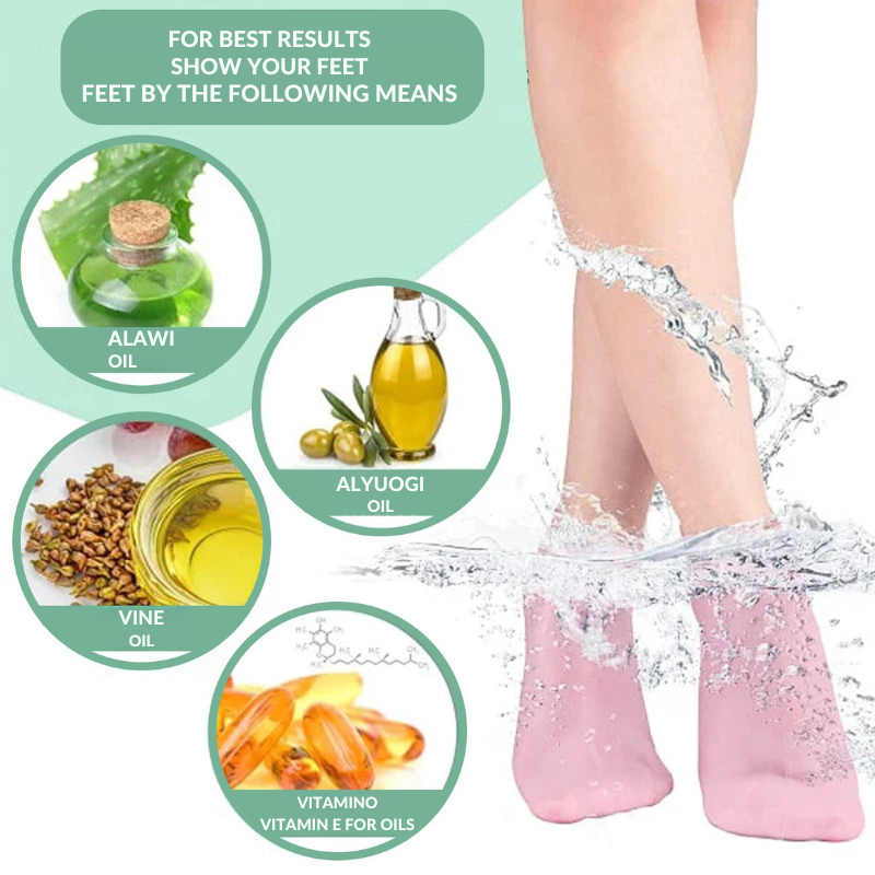 Silikonsocken für weiche und gepflegte Füße