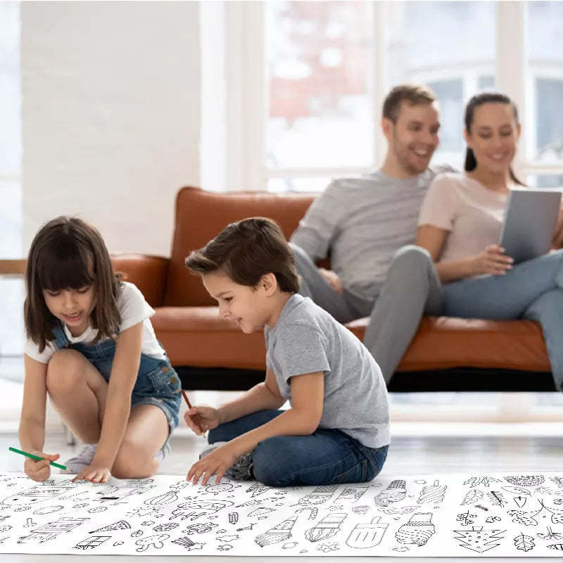 Rollo de dibujo para niños: ¡Libera la creatividad sin límites!