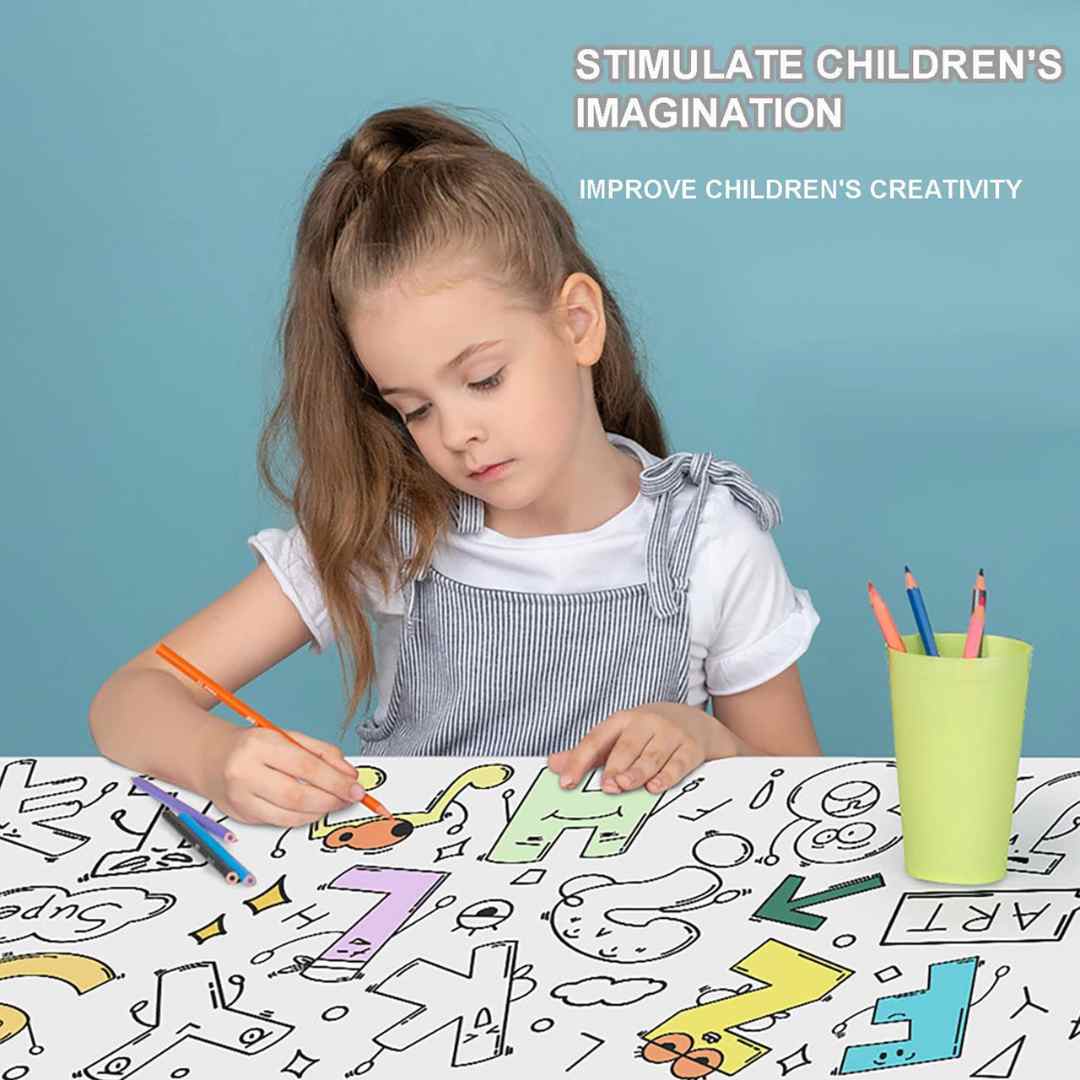 Rollo de dibujo para niños: ¡Libera la creatividad sin límites!