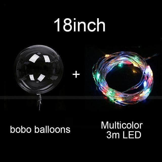 Herbruikbare LED ballonnen om je feesten te verlichten (X10)